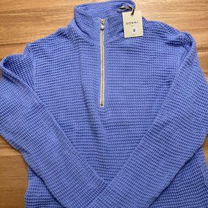 DONNI. | Tops | Donni Waffle Half Zip 